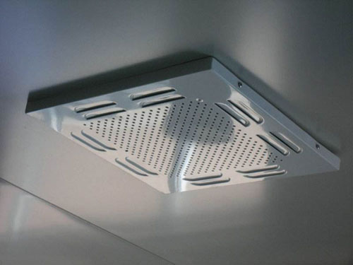頂送風高效送風口是安裝于潔凈室頂部天花 頂送風高效送風口是安裝于潔凈室頂部天花